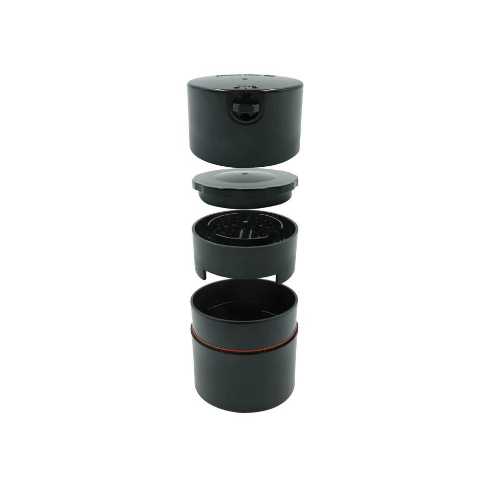 The Cannavac G1 grinder vacuum system | Grind and Store | Dry